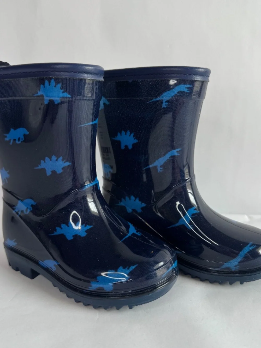 Carter's Little Toddler Boys Sz 6 DINOSAUR Waterproof RAIN BOOTS